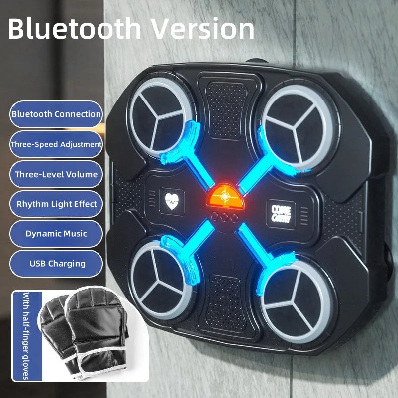 Premium Smart Bluetooth Music Boxing Machine with Boxing Gloves